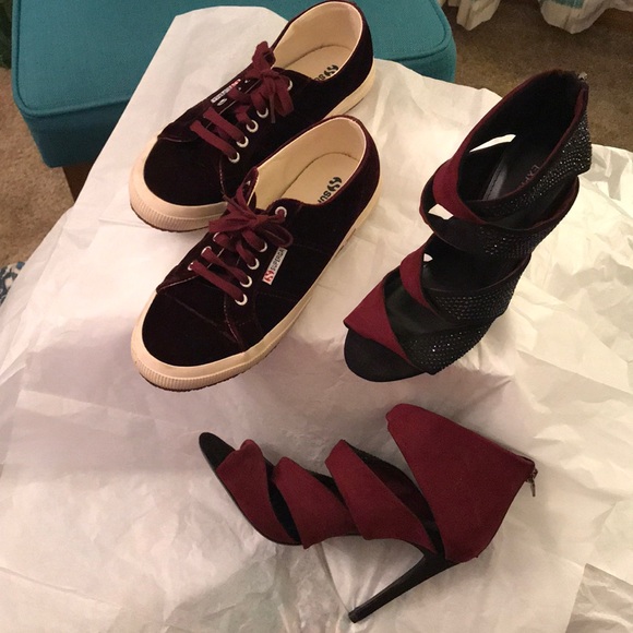 Express fashion statement sequin heel - Picture 2 of 6